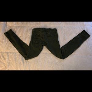 Hollister Olive Green Super Skinny Jeans